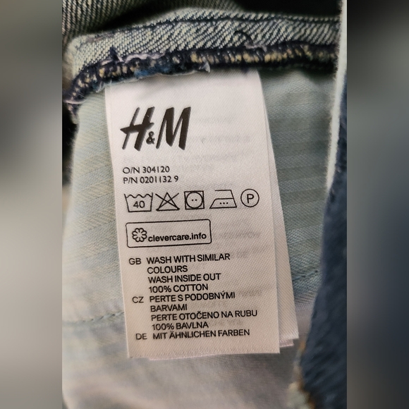 Mens Large Denim Jacket - Picture 5 of 6